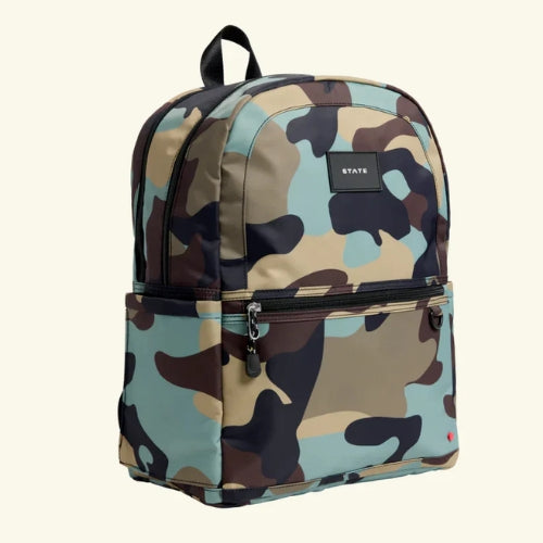 Kane Double Pocket Backpack - Camo 24