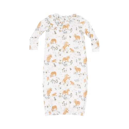 Pretty Ponies Bamboo Kimono Gown