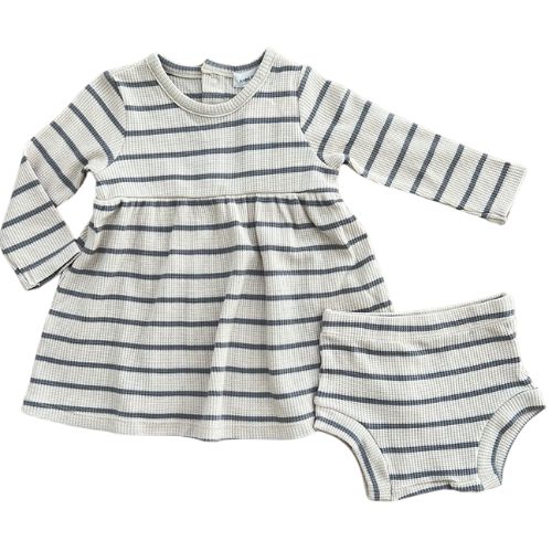 Simple Dress and Bloomer in French Blue