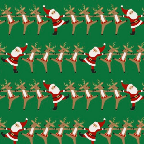 Christmas Can Can Modal Magnetic Convertible Coverall