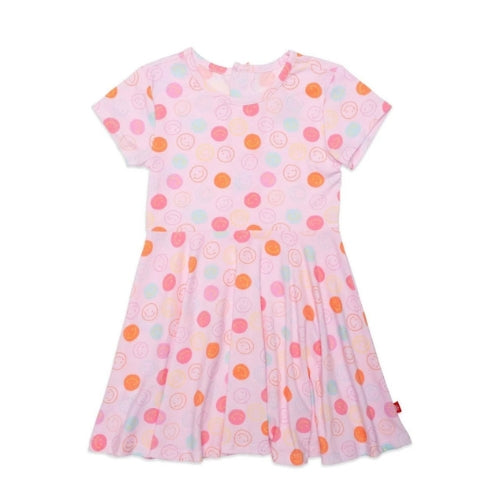 Pink Smile Modal Magnetic Dress