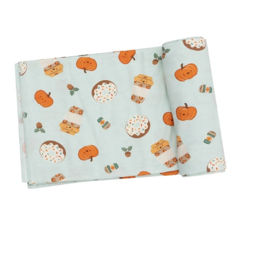Swaddle Blanket - Pumpkin Spice Latte - 45X45