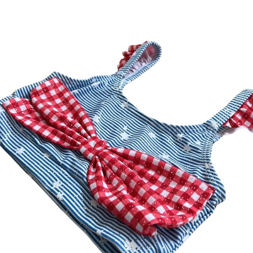 Americana Bikini Set with Star Sunglasses
