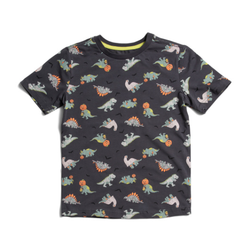 Spooky Saurus Halloween Short Sleeve T-Shirt