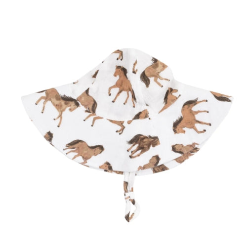 Wide Brim Sunhat - Horses