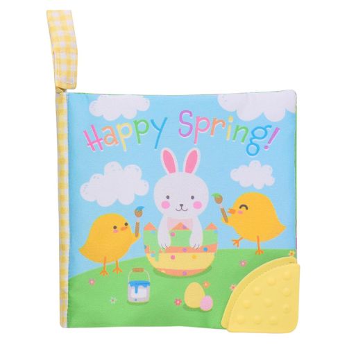 Happy Spring Crinkle Activity Book with Teether