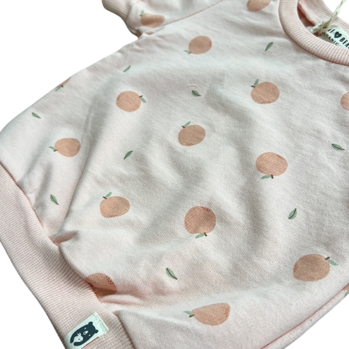 Peaches Short Sleeve Matching Set