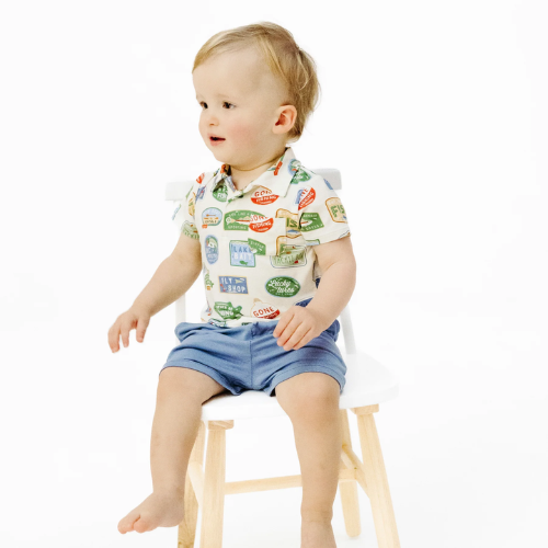 Polo Shirt and Short - Bait Shop Signage