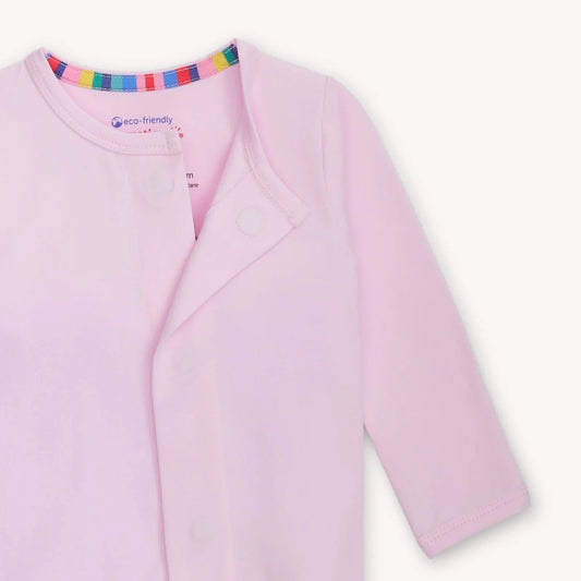 Soft Petal Pink CloudStretch™ Magnetic Footie